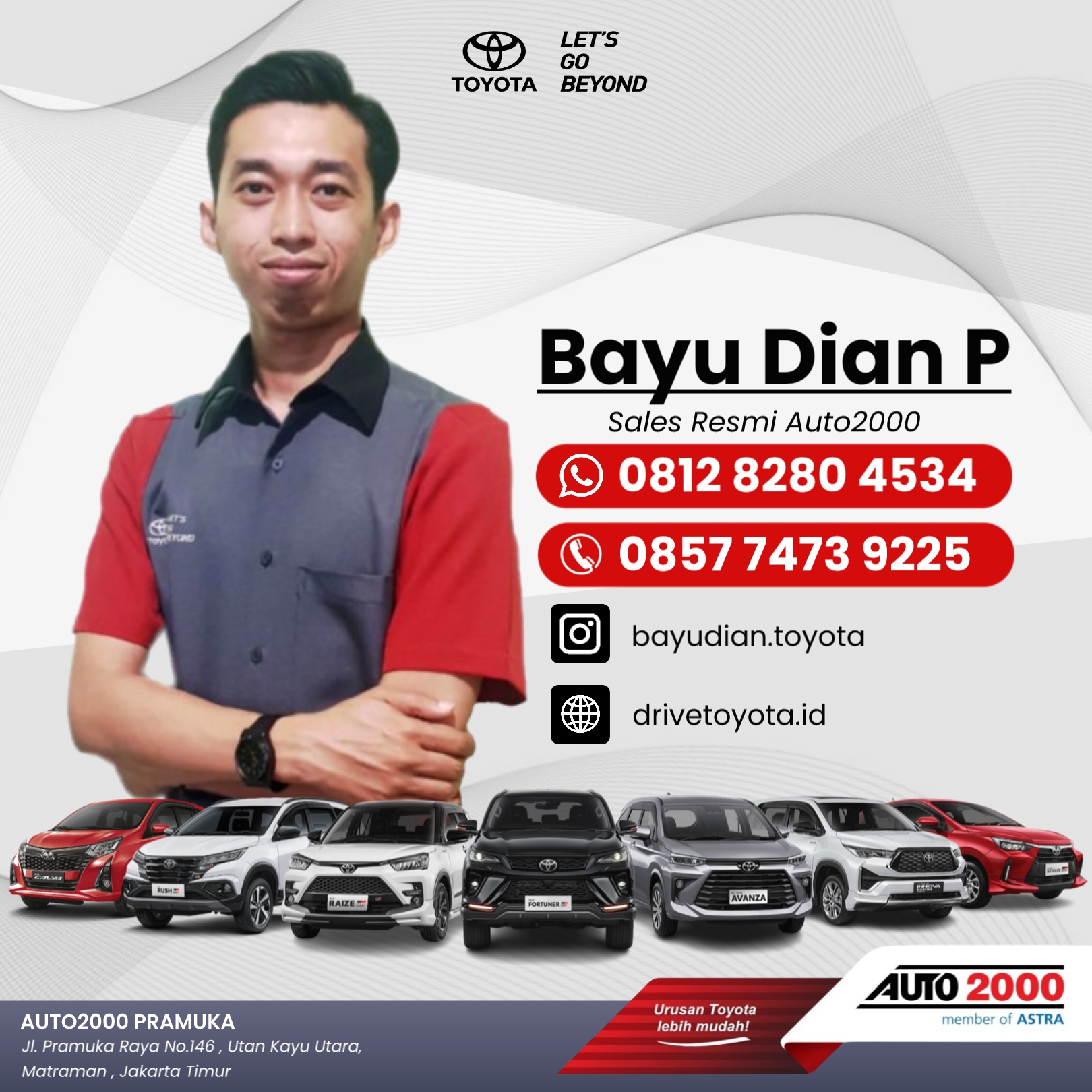 Bayu Dian P - Sales Resmi Toyota